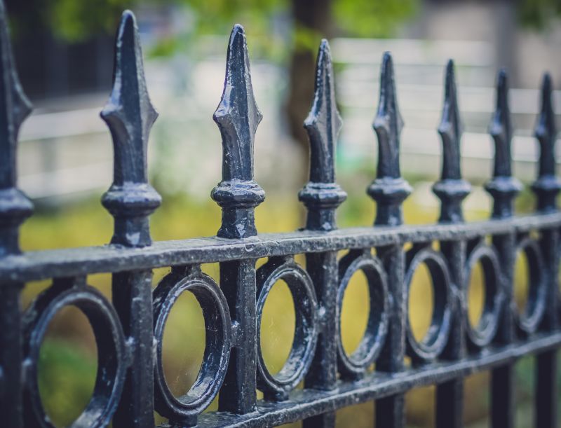 Iron Fence Construction detail